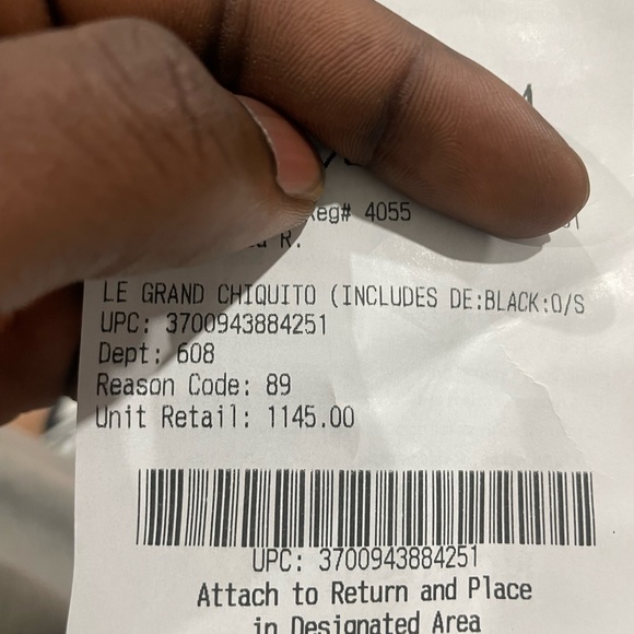 Jacquemus Le Grand Chiquito Crossbody Handbag - Picture 6 of 6